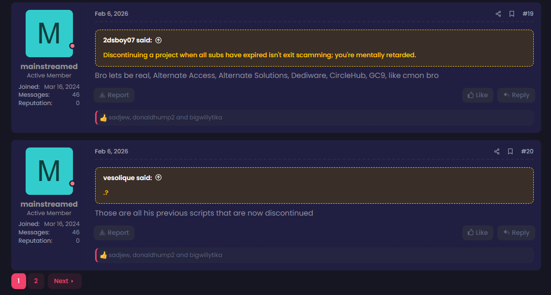 Evidence screenshot