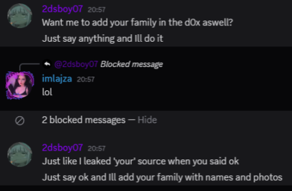 Evidence screenshot