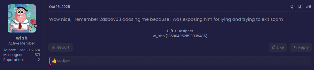 Evidence screenshot