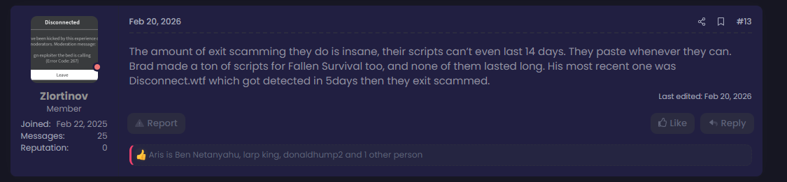 Evidence screenshot
