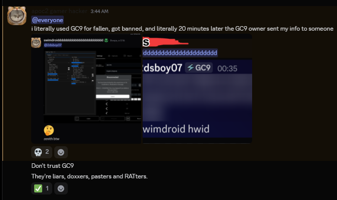 Evidence screenshot