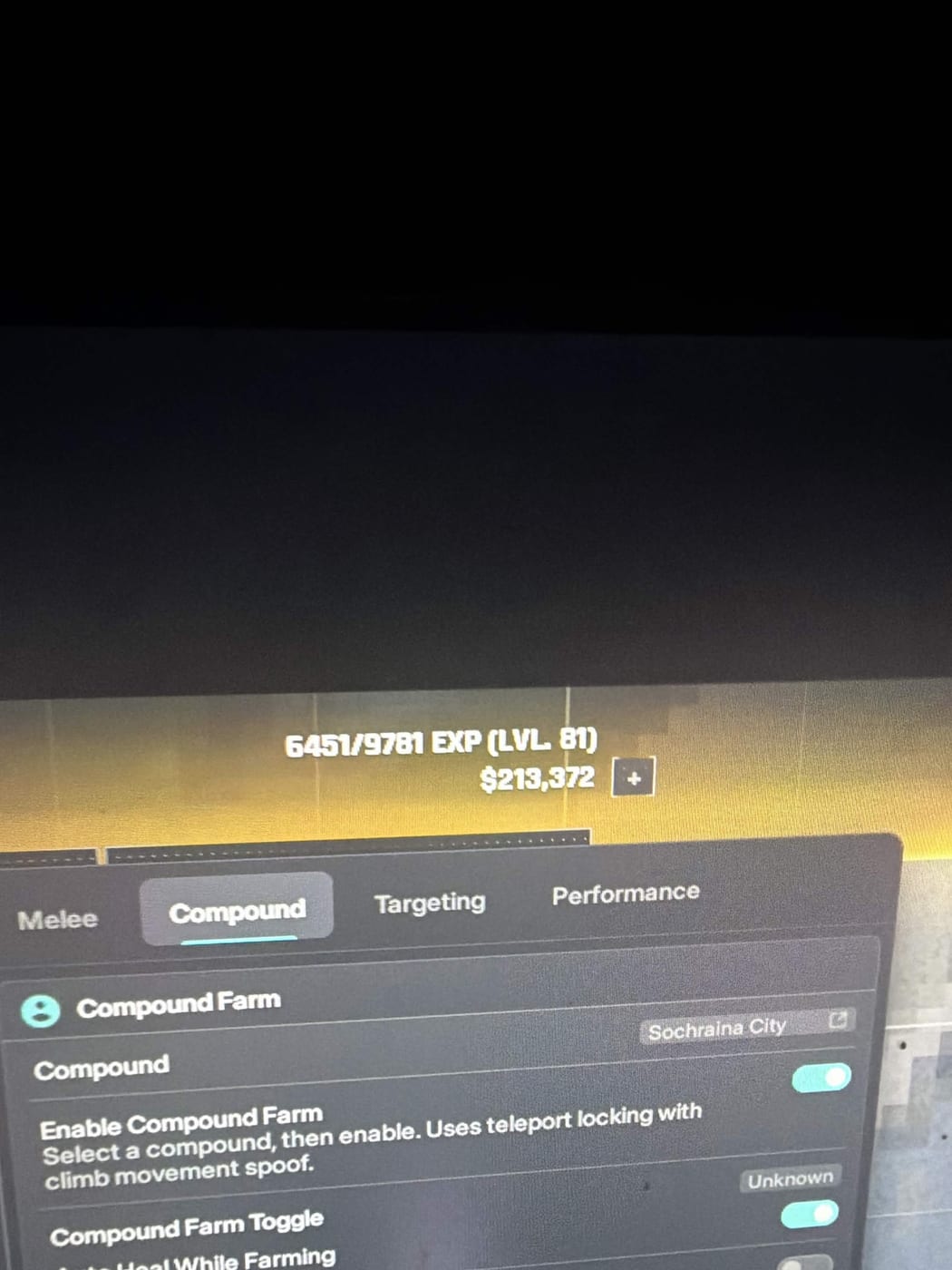 Evidence screenshot